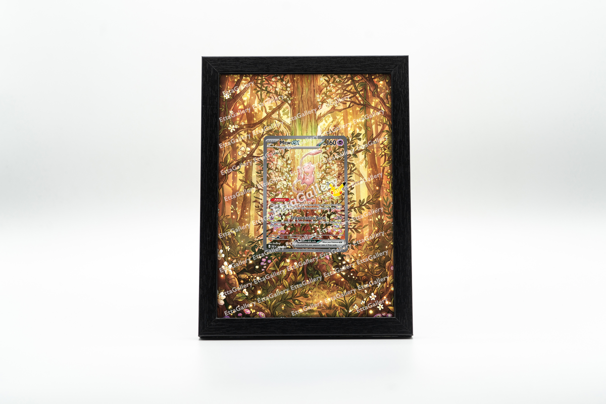 Mew ex from 30th Celebration | Display Frame
