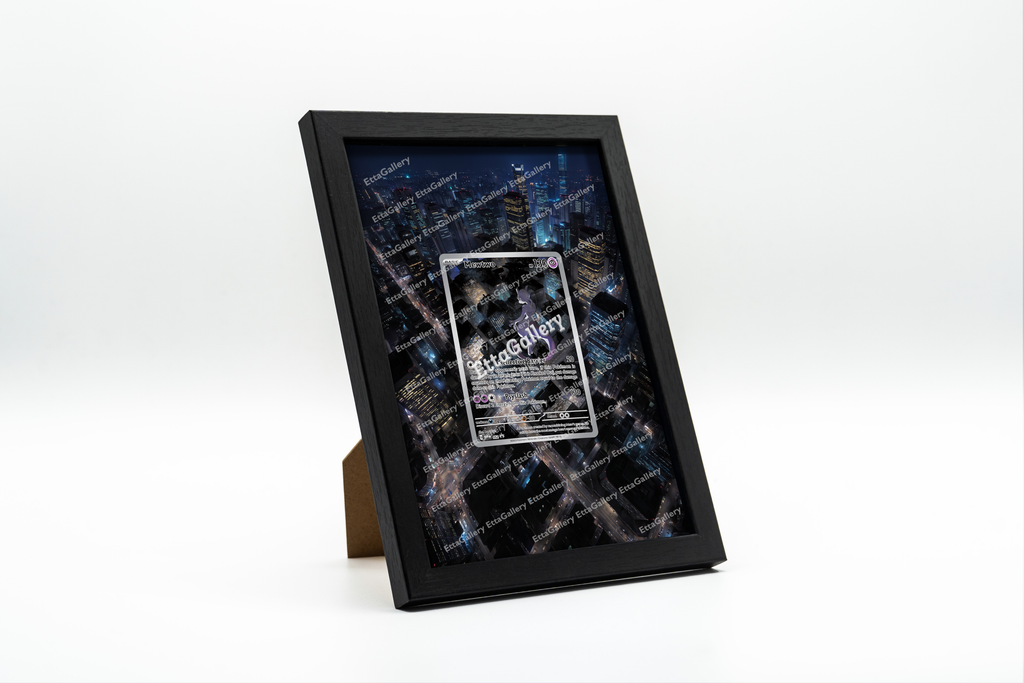 Mewtwo from Scarlet and Violet Promo | Display Frame