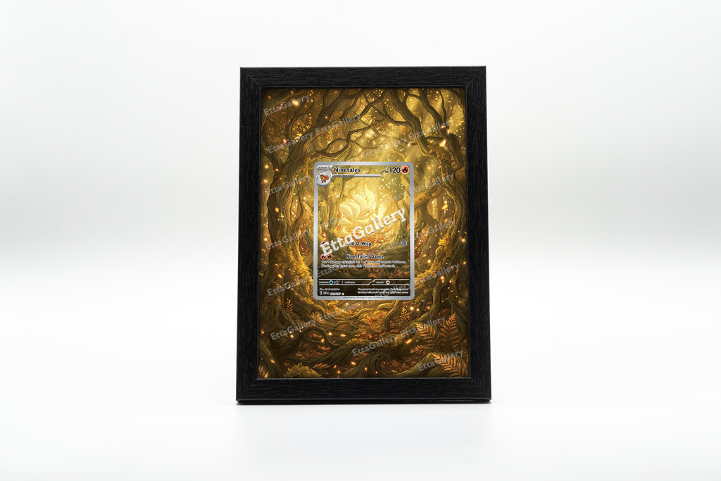 Ninetales from Obsidian Flames | Display Frame