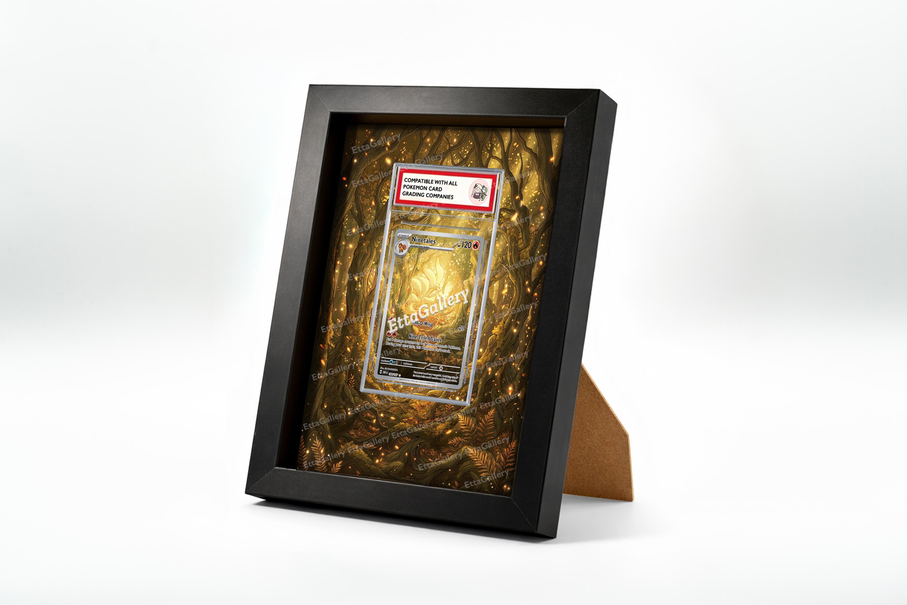 Ninetales from Obsidian Flames | Display Frame