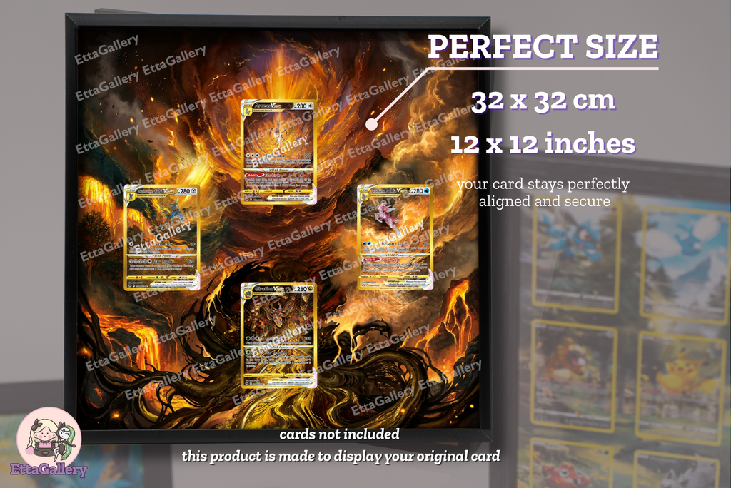 Arceus, Palkia, Dialga and Giratina VSTAR from Crown Zenith (Version 2) | Display Frame