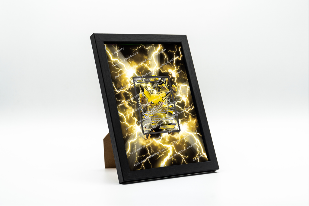 Pikachu EX from XY Black Star Promos | Display Frame