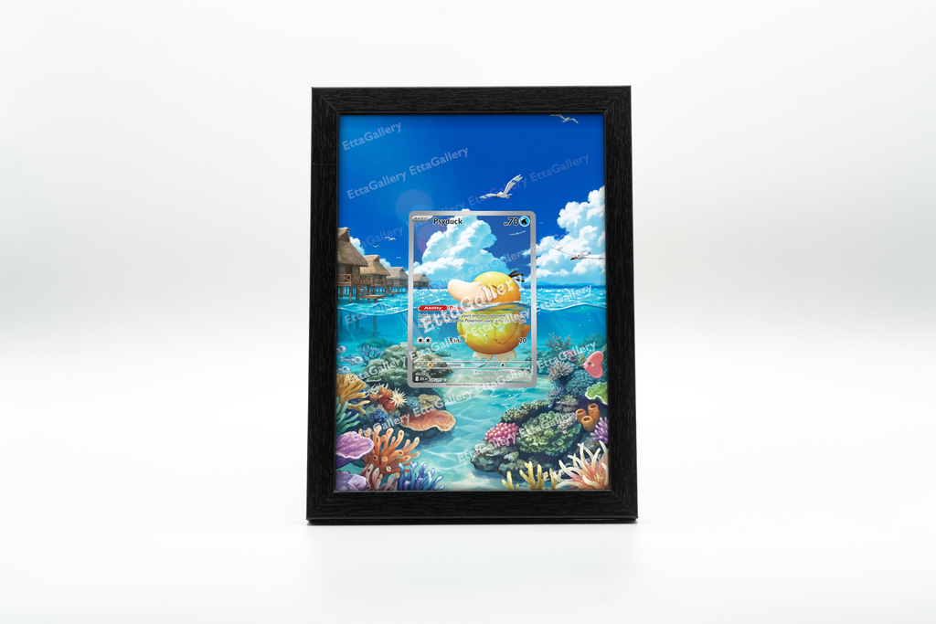 Psyduck from Ascended Heroes | Display Frame