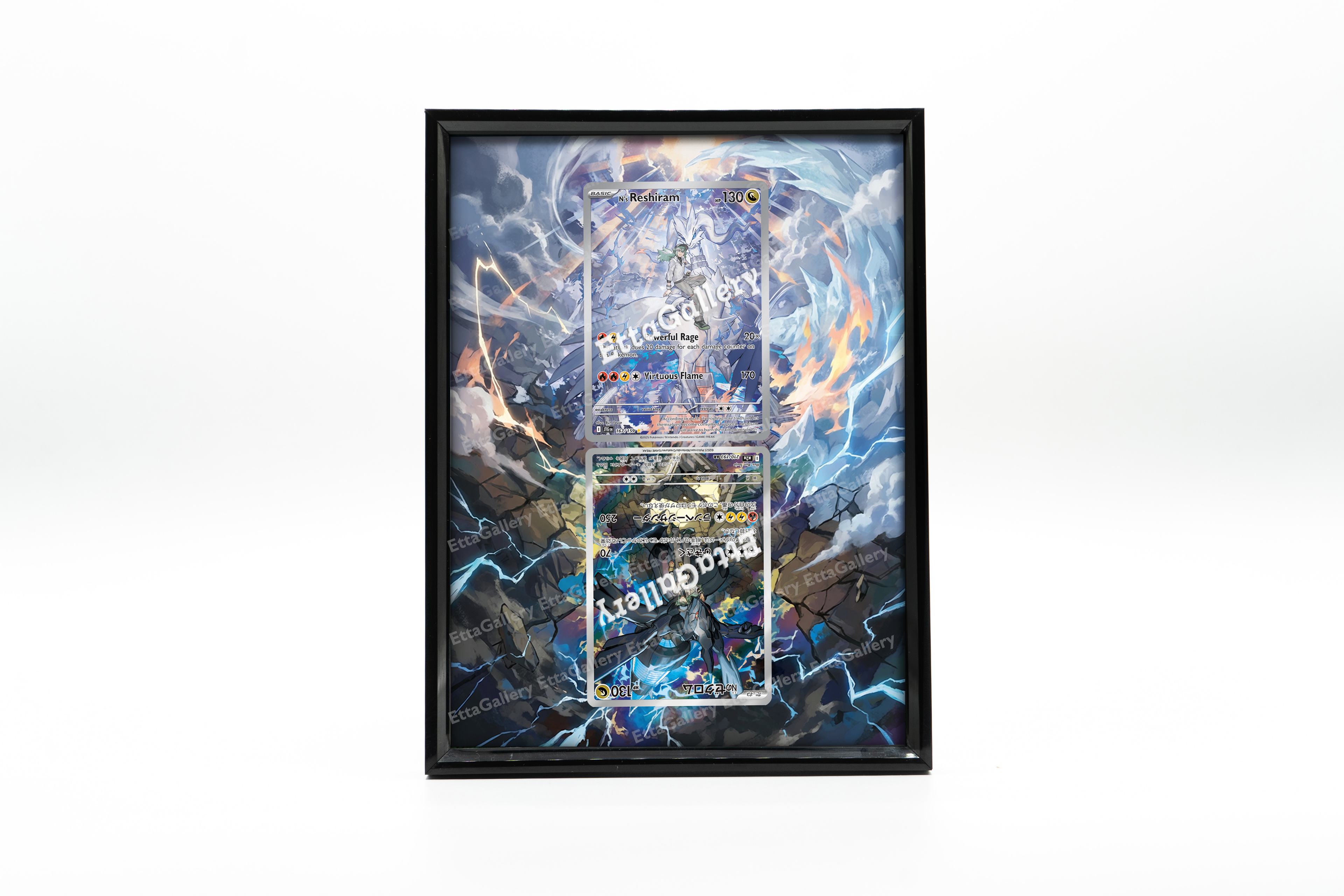 N's Reshiram and N's Zekrom from Journey Together/Mega Evolution Promo