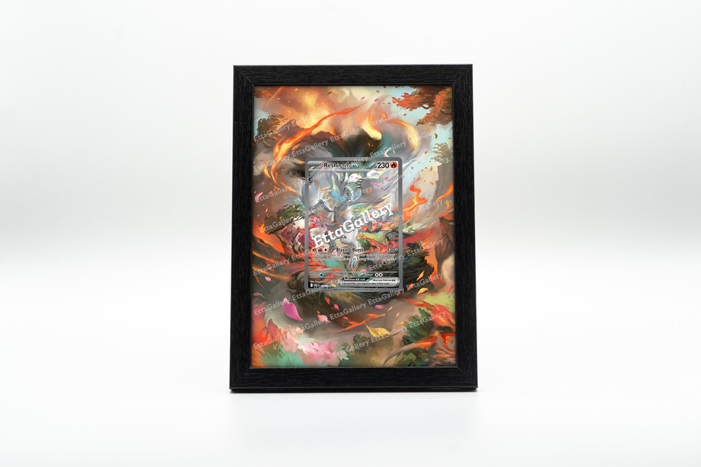 Reshiram ex from White Flare | Display Frame