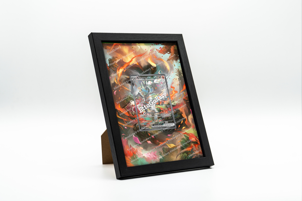 Reshiram ex from White Flare | Display Frame