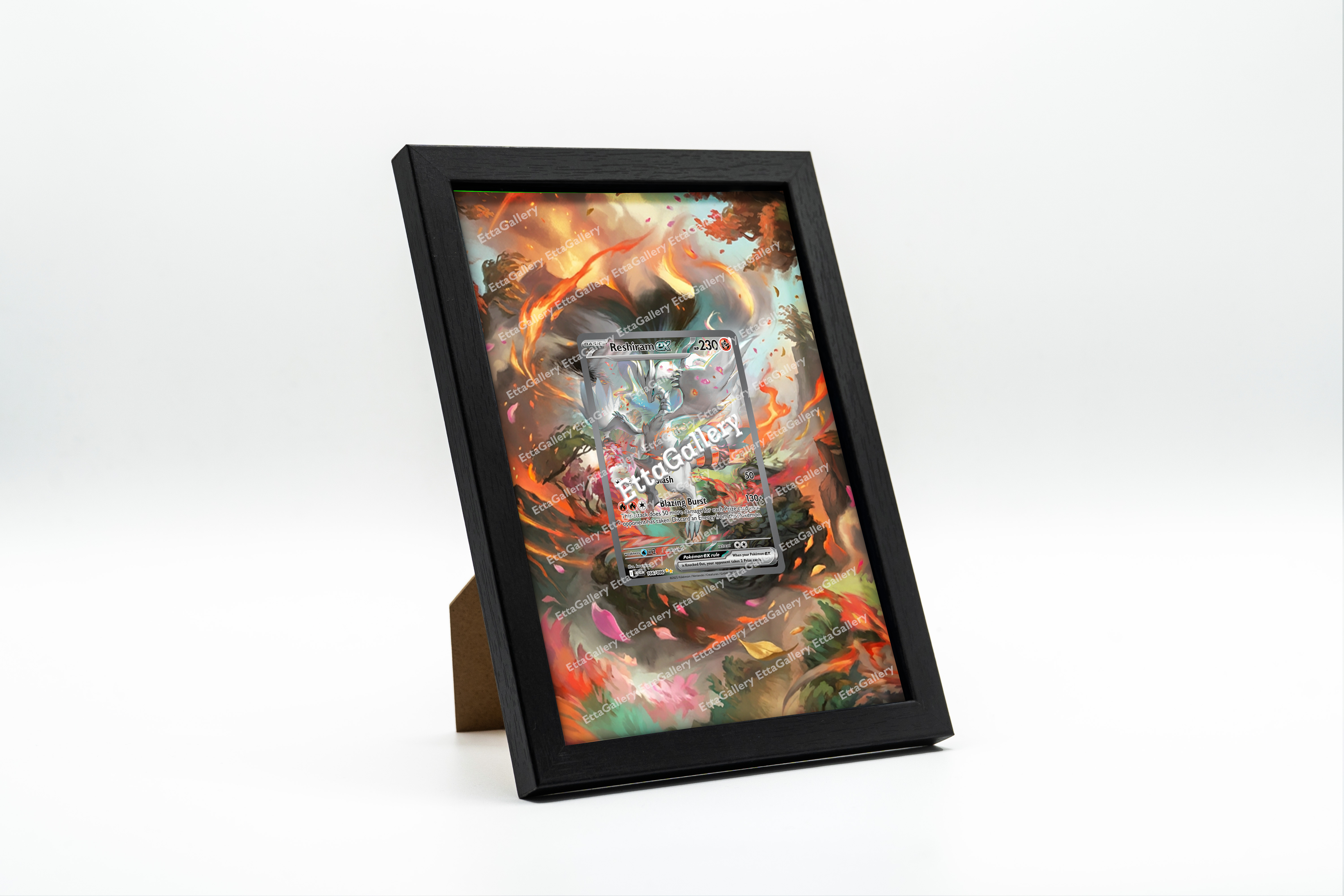 Reshiram ex from White Flare | Display Frame