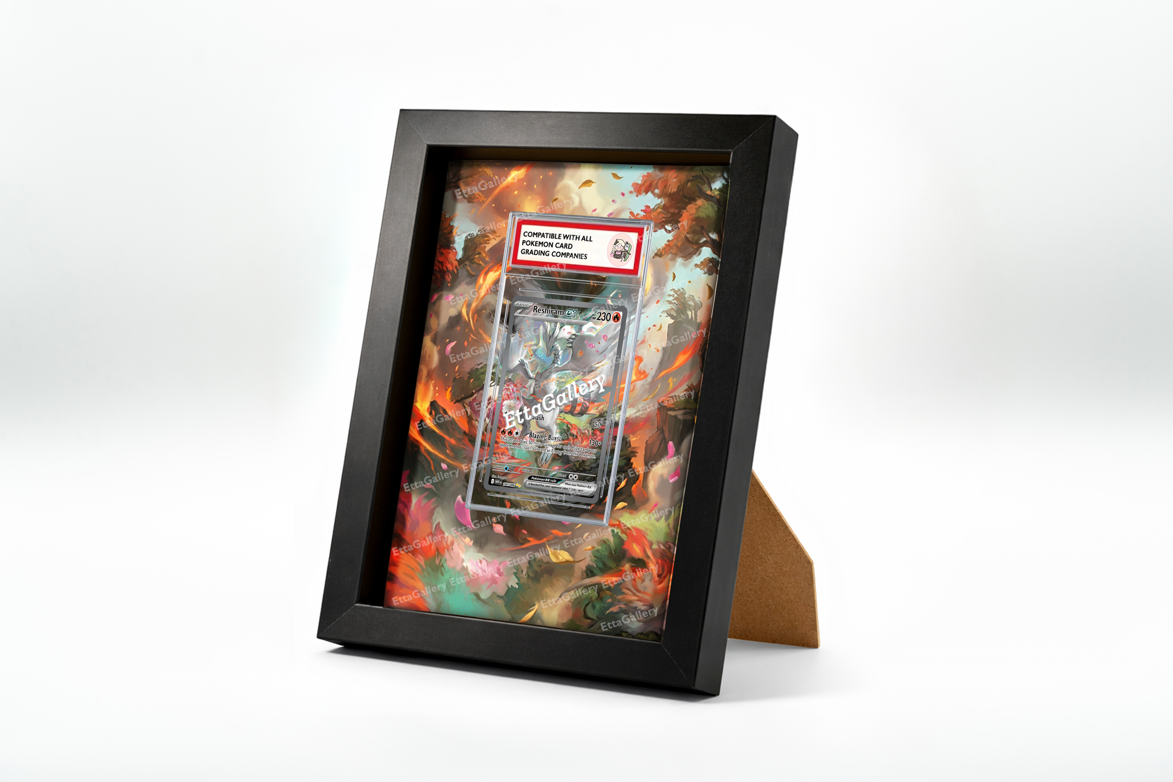 Reshiram ex from White Flare | Display Frame