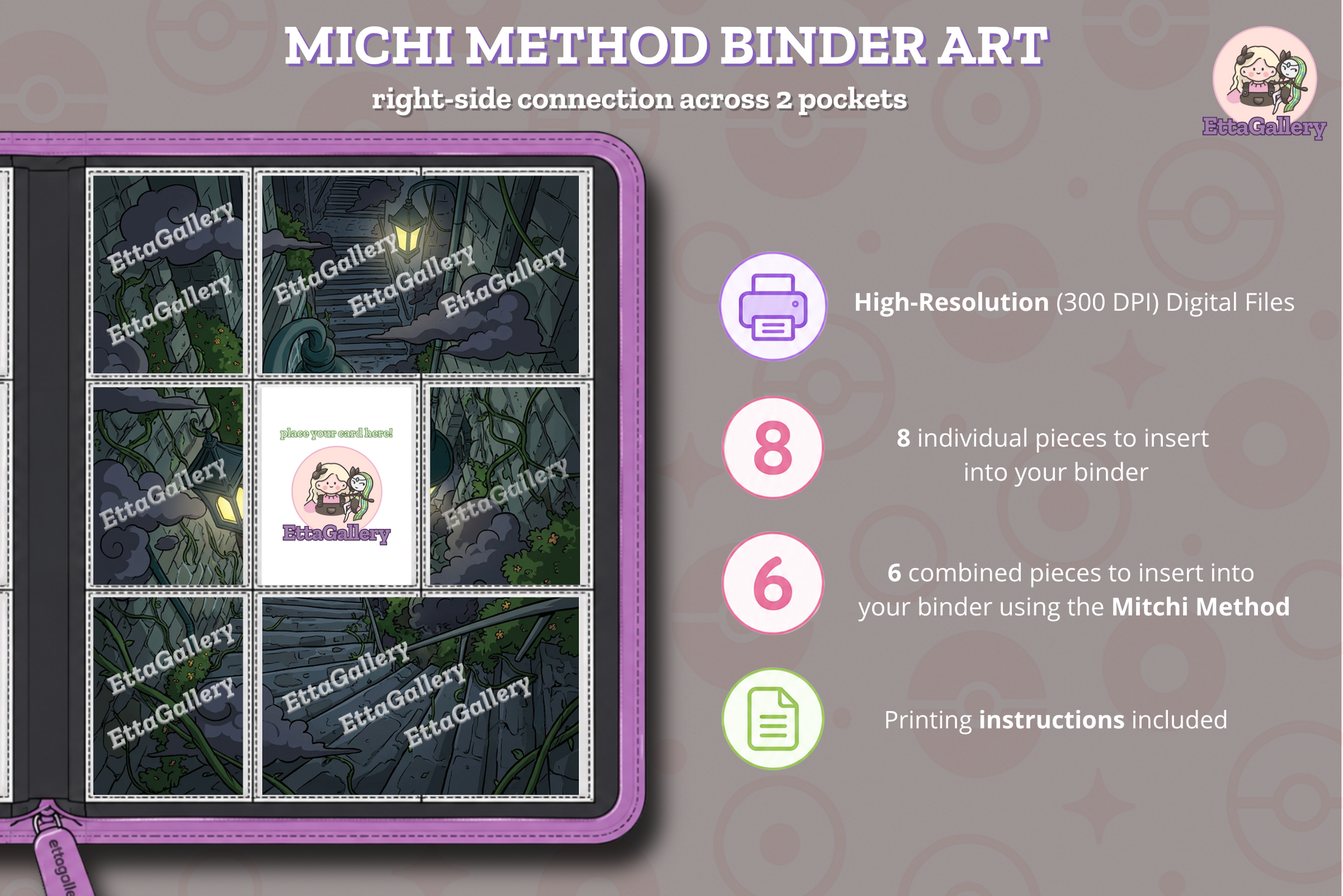 Slowbro da Buio Pesto | Illustrazione Espansiva per Binder (Digitale)