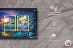 Solrock and Lunatone from Crown Zenith | Display Frame