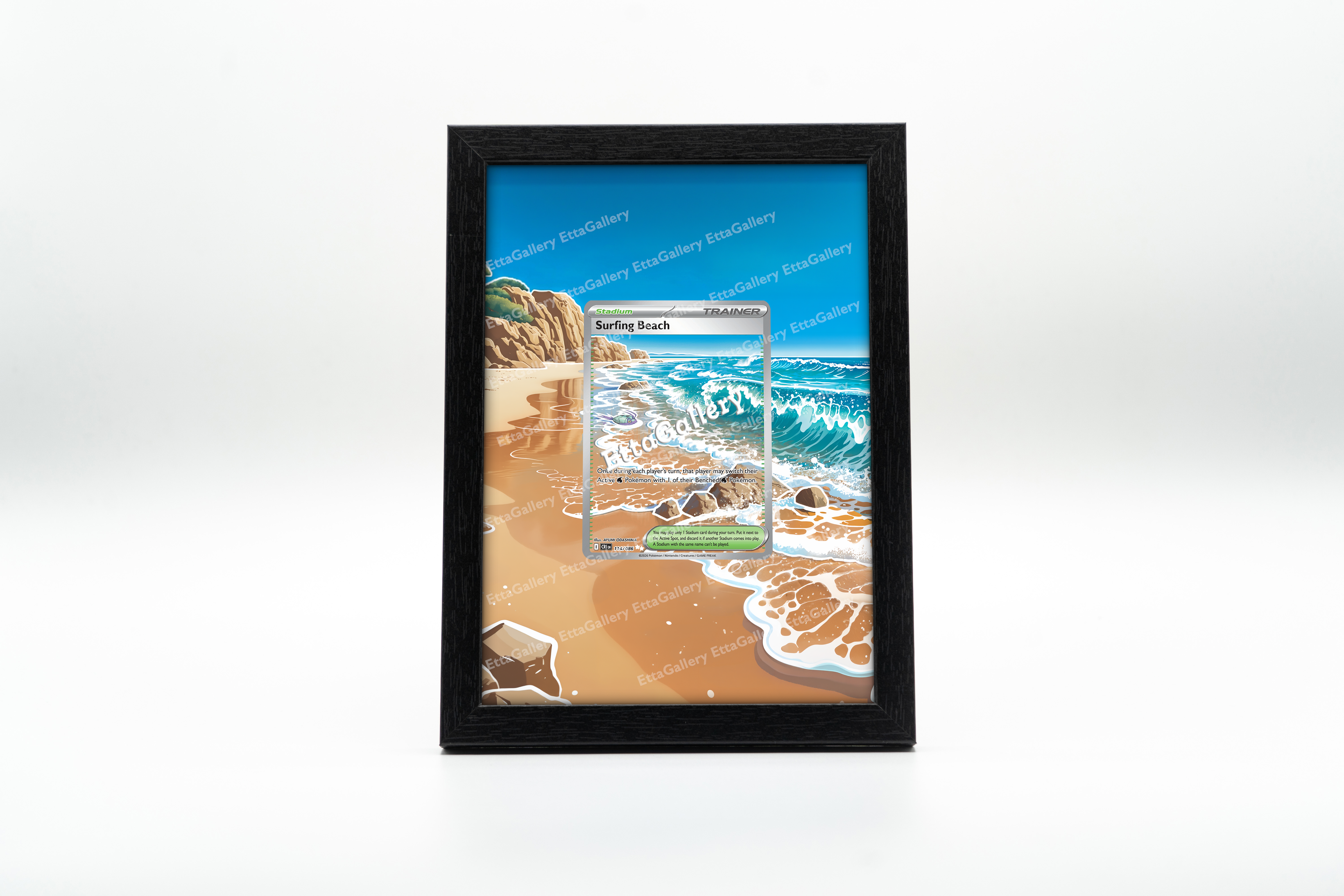Surfing Beach from Chaos Rising | Display Frame