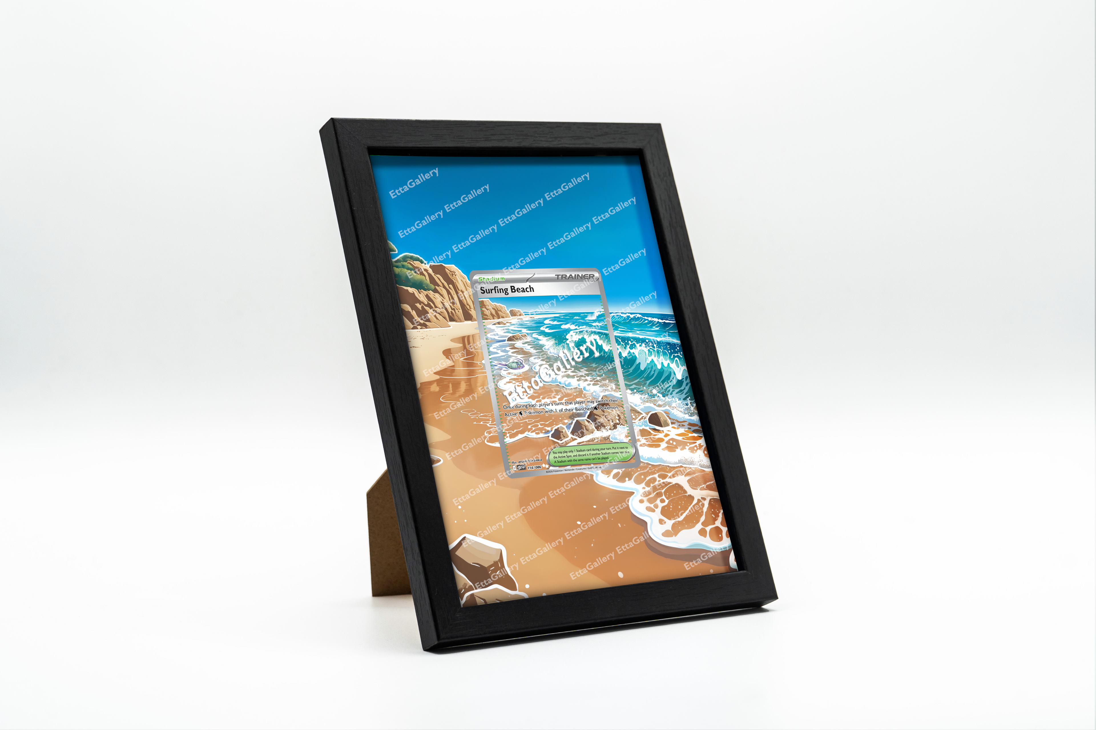 Surfing Beach from Chaos Rising | Display Frame