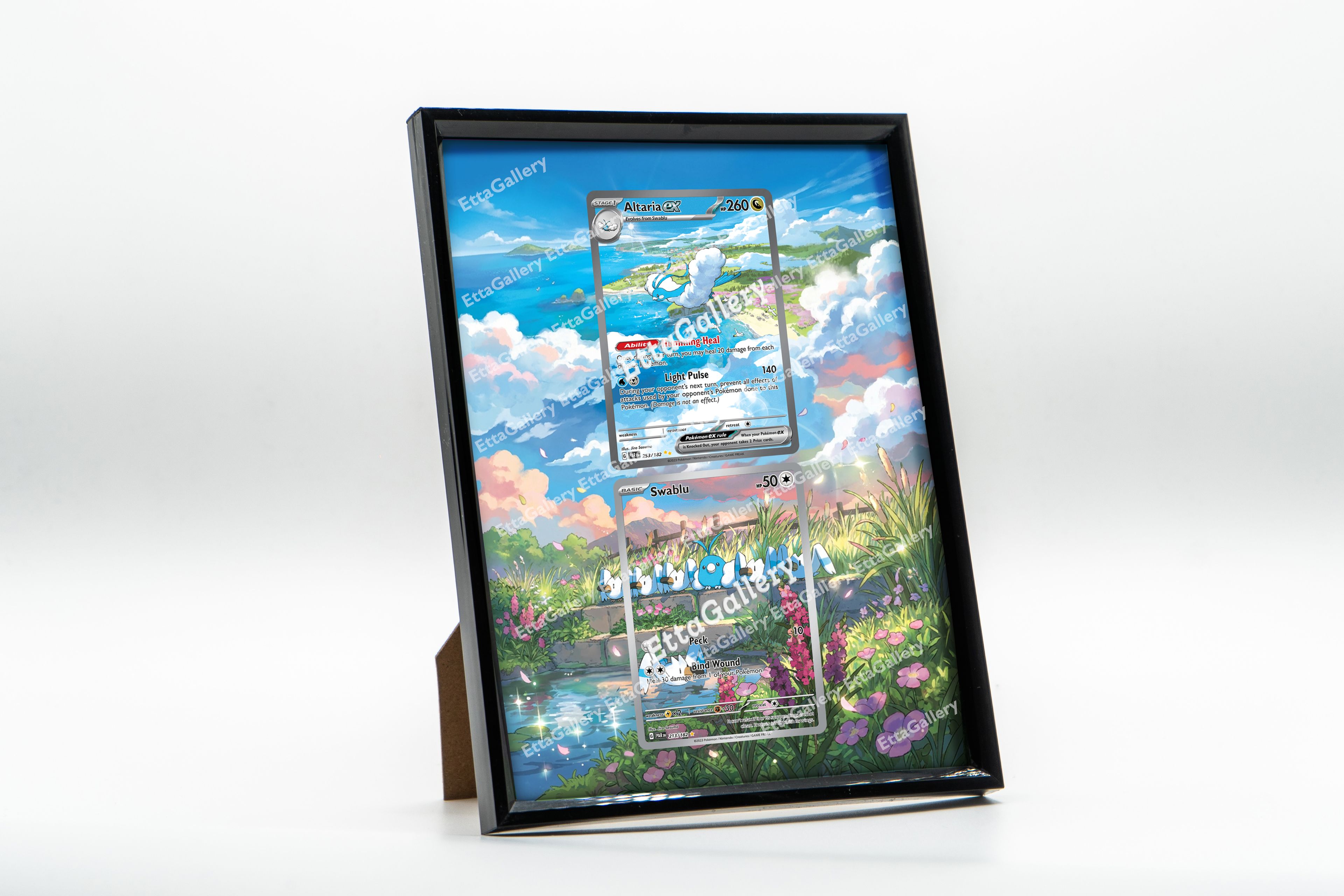 Altaria ex and Swablu from Paradox Rift | Display Frame