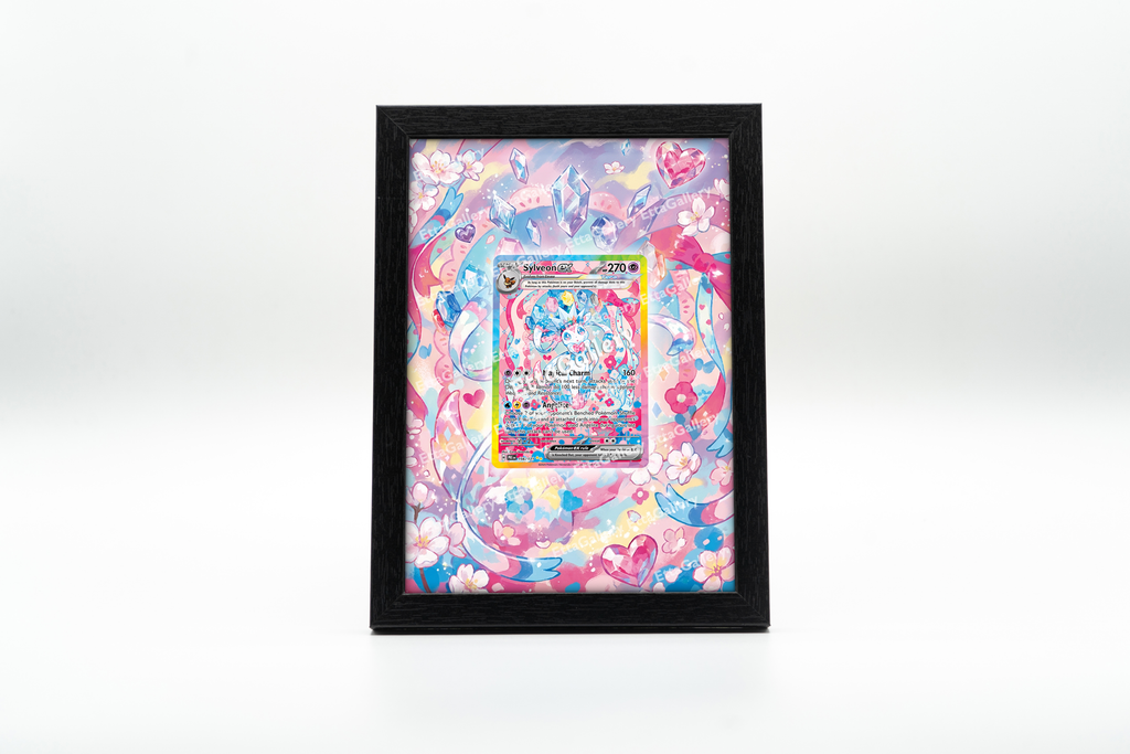Sylveon ex from Prismatic Evolutions | Display Frame