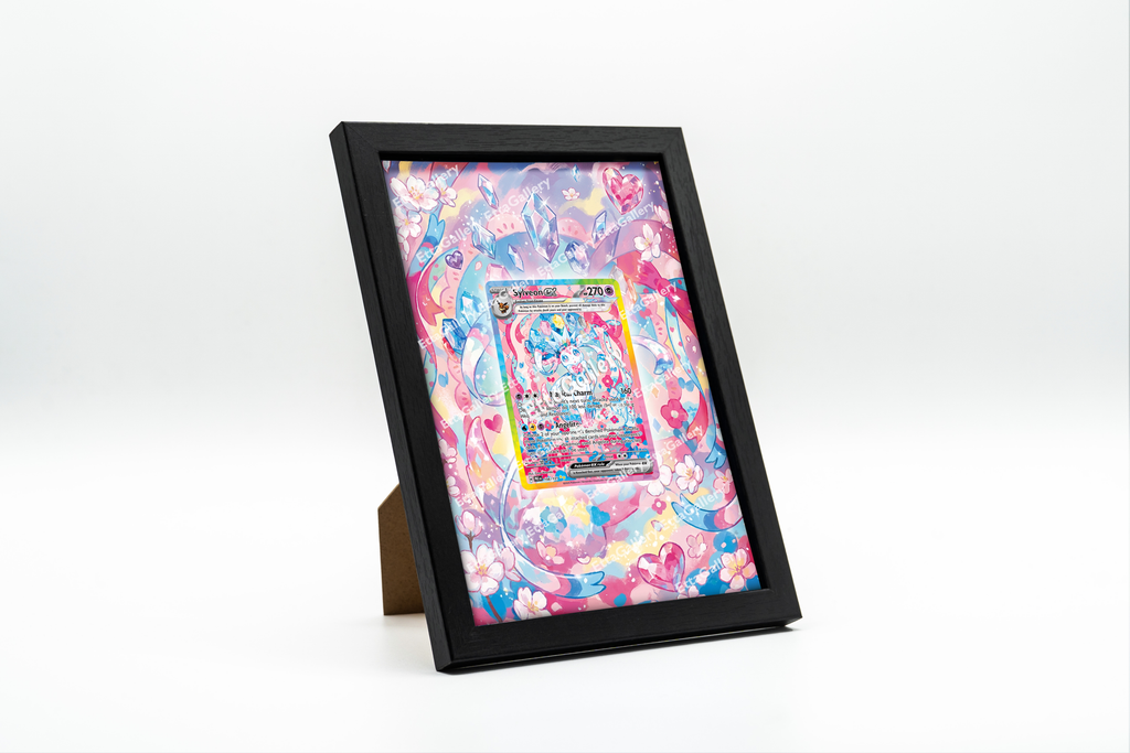 Sylveon ex from Prismatic Evolutions | Display Frame