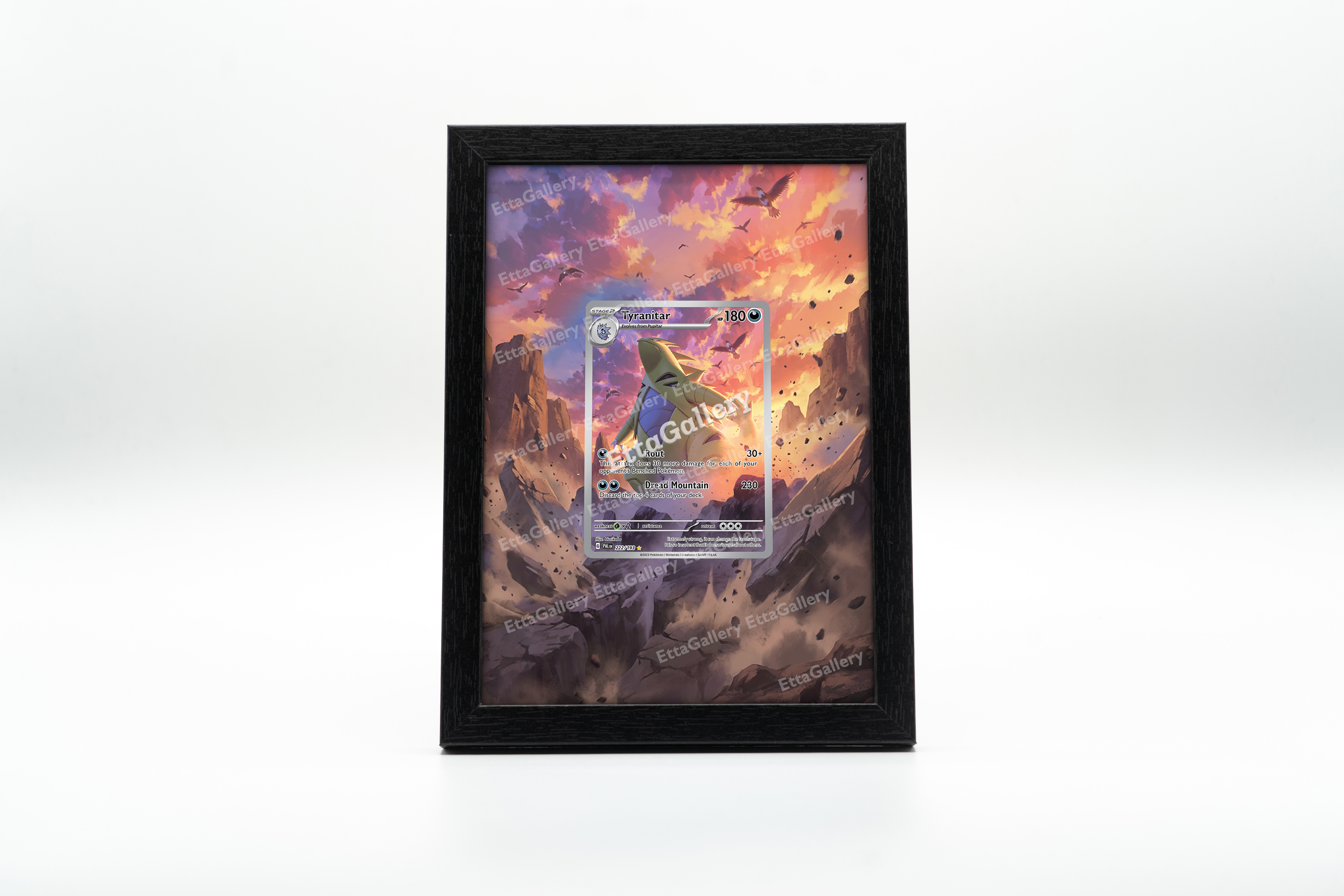 Tyranitar from Paldea Evolved | Display Frame