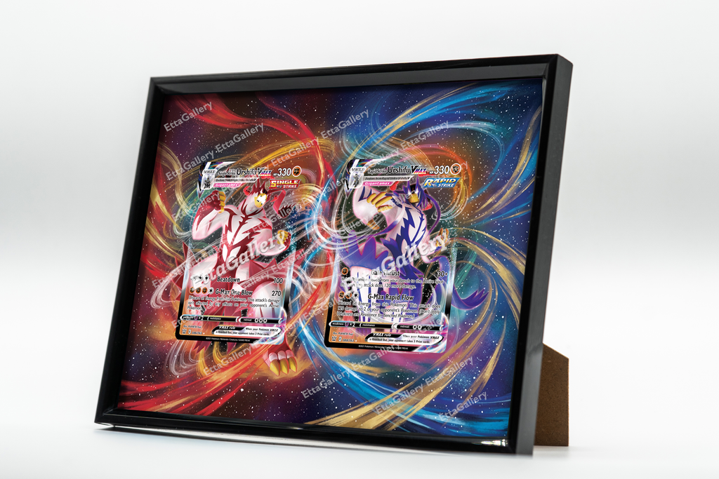 Single Strike Urshifu VMAX and Rapid Strike Urshifu VMAX from Battle Styles