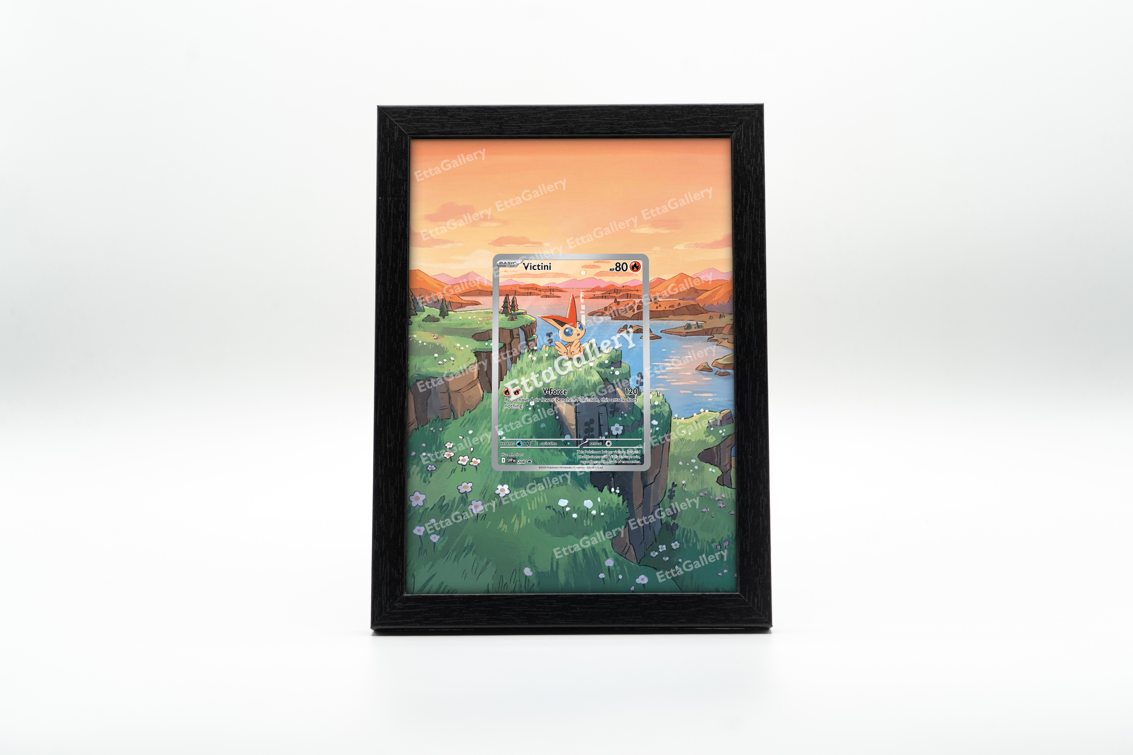 Victini from Scarlet and Violet Promo | Display Frame