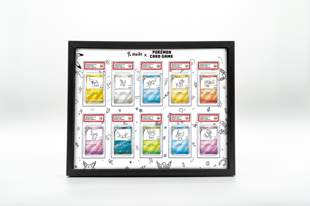 YU NAGABA x Pokèmon Card Game - Eeveelution Set /(+ Pikachu) from Promo SV-P