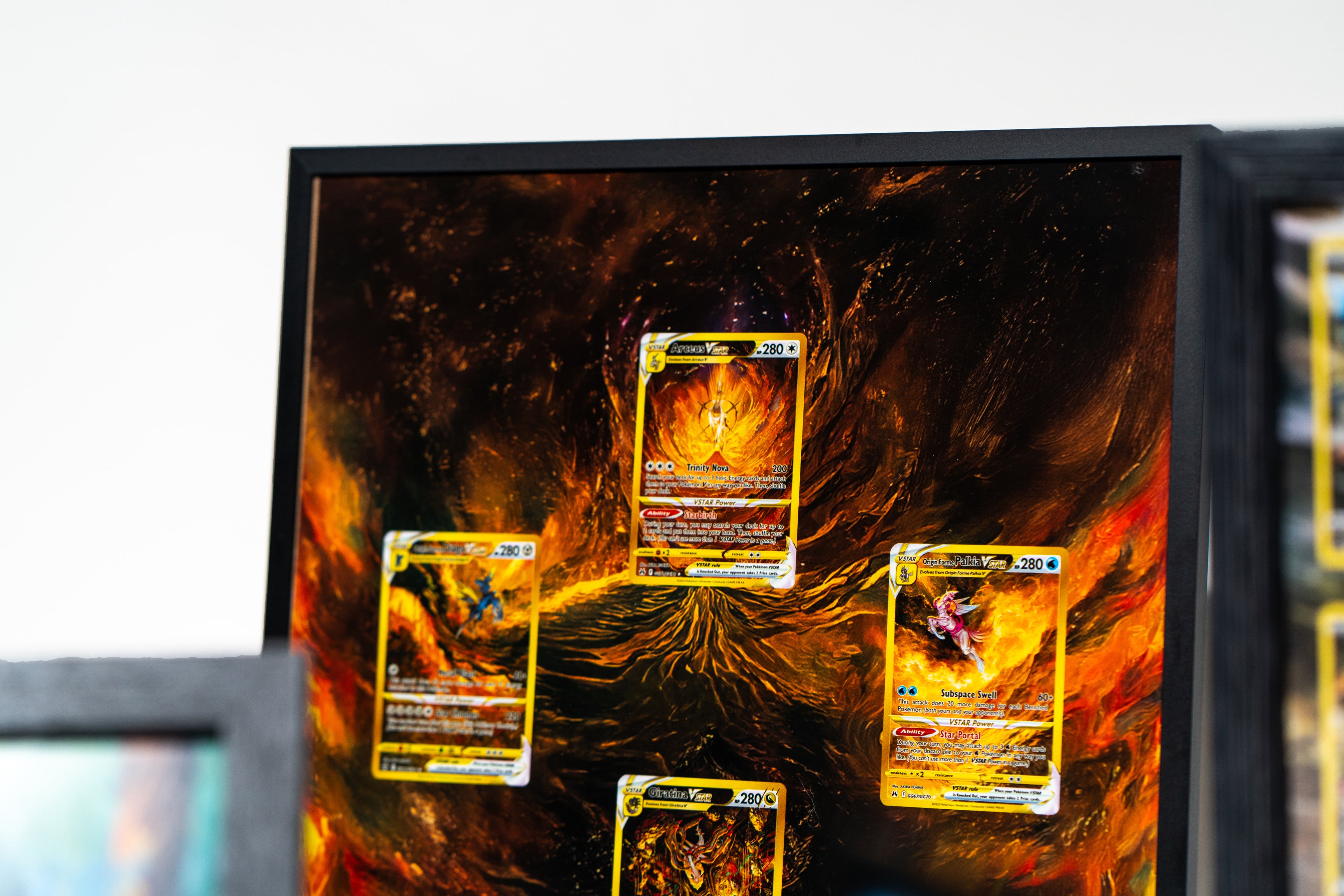 Arceus, Palkia, Dialga and Giratina VSTAR from Crown Zenith