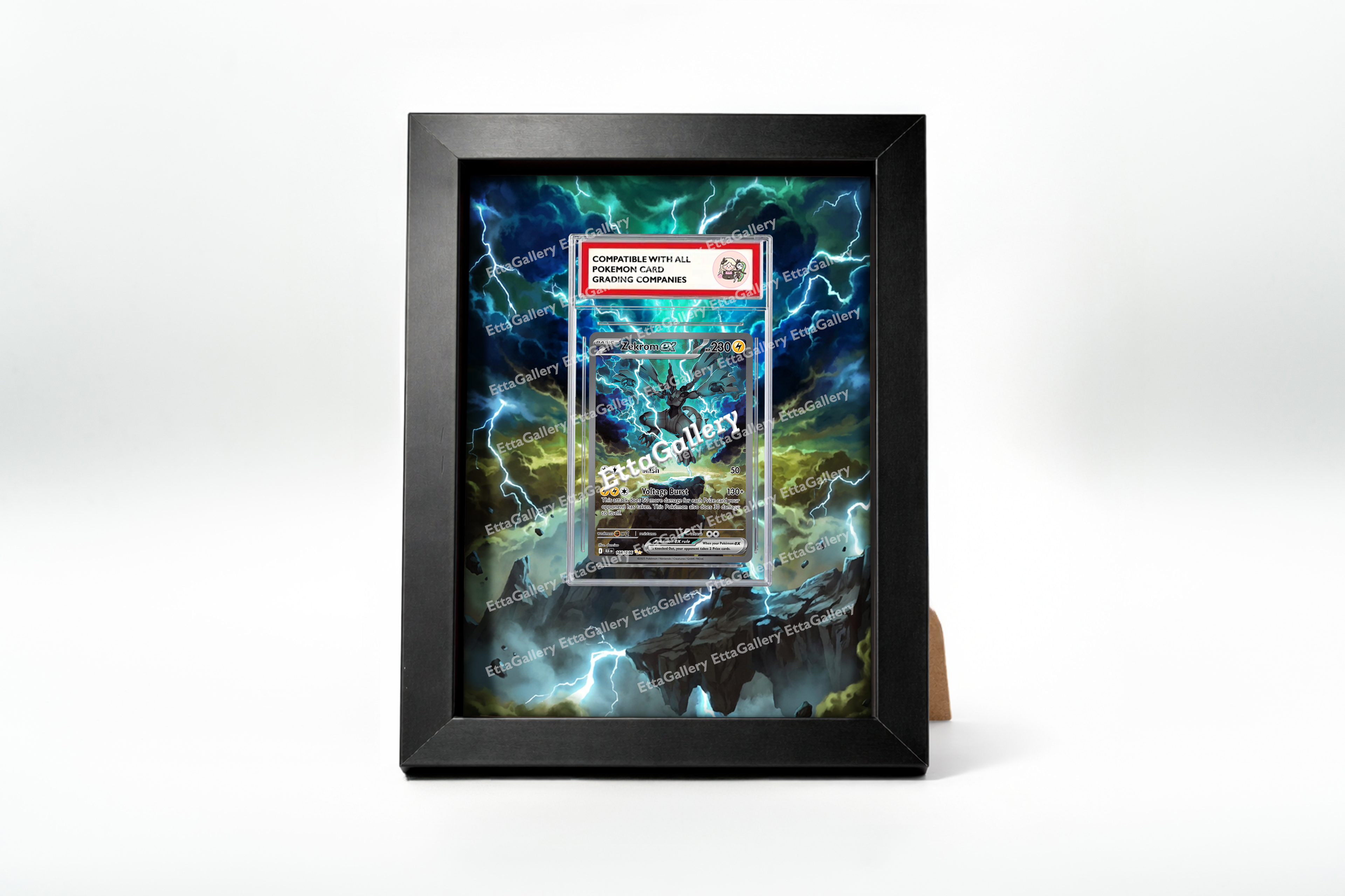 Zekrom ex da Luce Nera | Cornice Espositiva